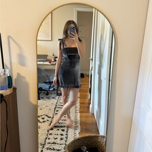 Reformation velvet dress xs